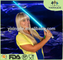 Factory wholesale Plastic war Lightsaber Sword With star LED light & Sound Function light saber for kids