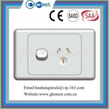 AS313 10A SAA Approval horizontal single powerpoint wall switch
