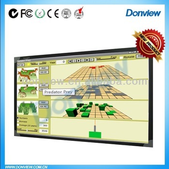 Dual pens interactive whiteboard DB-69PNS,USB cable whiteboard