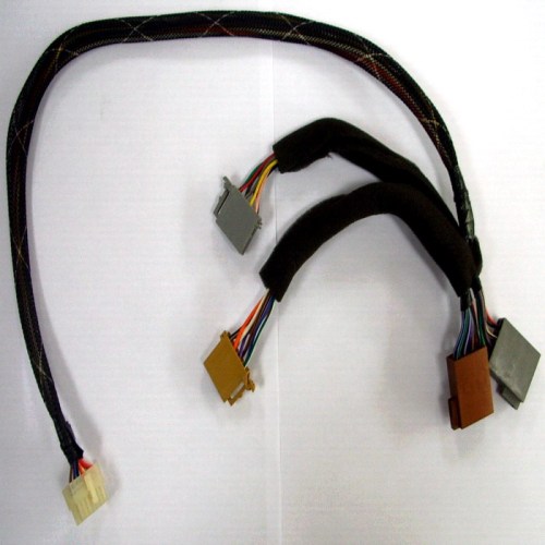 Spotlight wiring harness on Truck