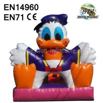 Happy Donald Duck Inflatable Castle 