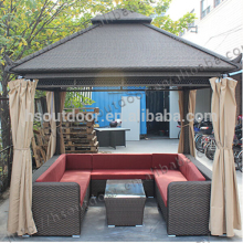 big lots outdoor furniture outdoor Arbor rattan furniture rattan sofa GZ801