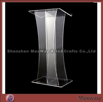 Trasparent Lucite Lectern Pulpit