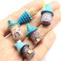 Kawaii Cartoon Boomhut Mini Fairy Tuin Accessoires Terrarium Cijfers Hars Miniaturen Ambachten Vetplanten Decor