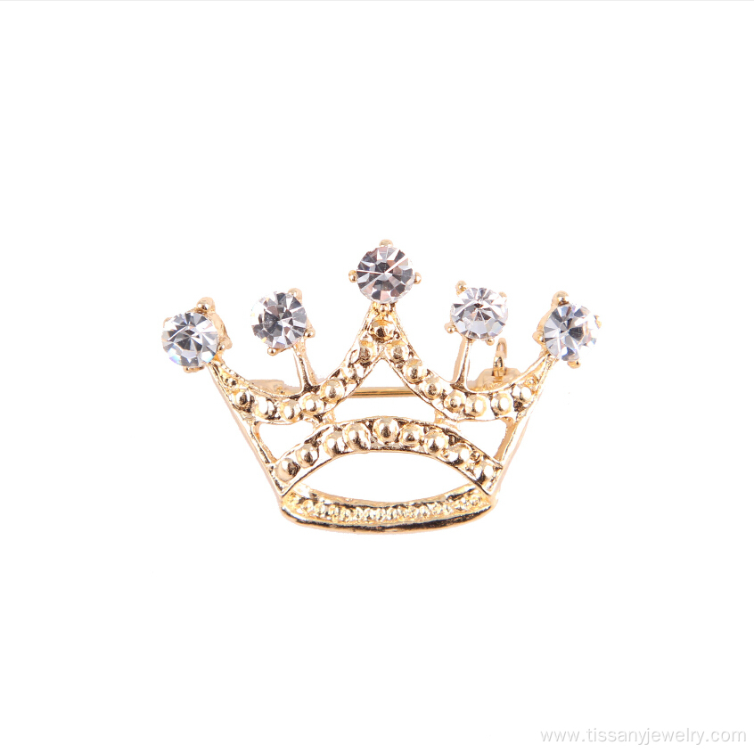 New design crown brooch pins