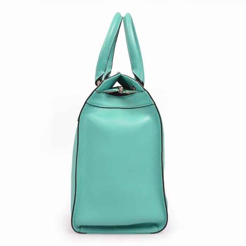 Borsa da donna in pelle verde Borsa da donna grande da donna