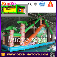inflatable jump slide inflatable cliff jump rental with air stunt bag