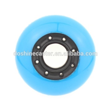 polyurethane free inline skate wheel 64mm