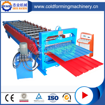 Aluminium Coil Double Layer Roller Form Equipment