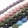 Handmade multi-color volcanic stone love beads string