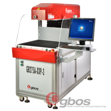 GBOS LASER laser engraving embossing logo machine for leather