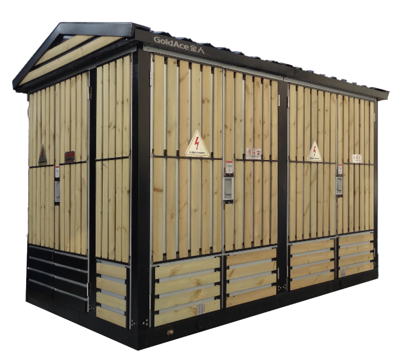 Landscape-Style Pad-Mounted Substation