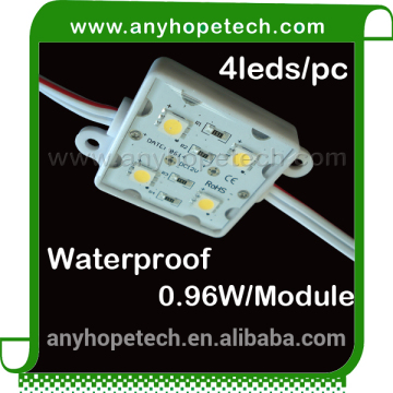 China supplier wholesale 0.96W/Module 4LEDs outdoor led module