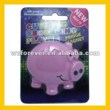 Piggy Recordable Digital Fridge Magnet
