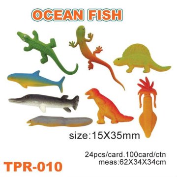 plastic ocean fish toys ,plastic toys , TPR toys