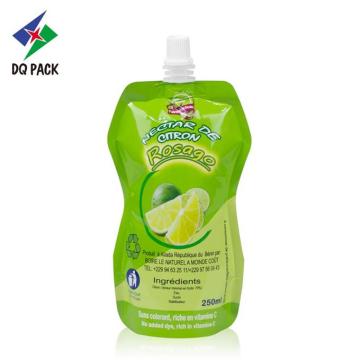 Flexible Packaging Spout Pouch Juice Pouch