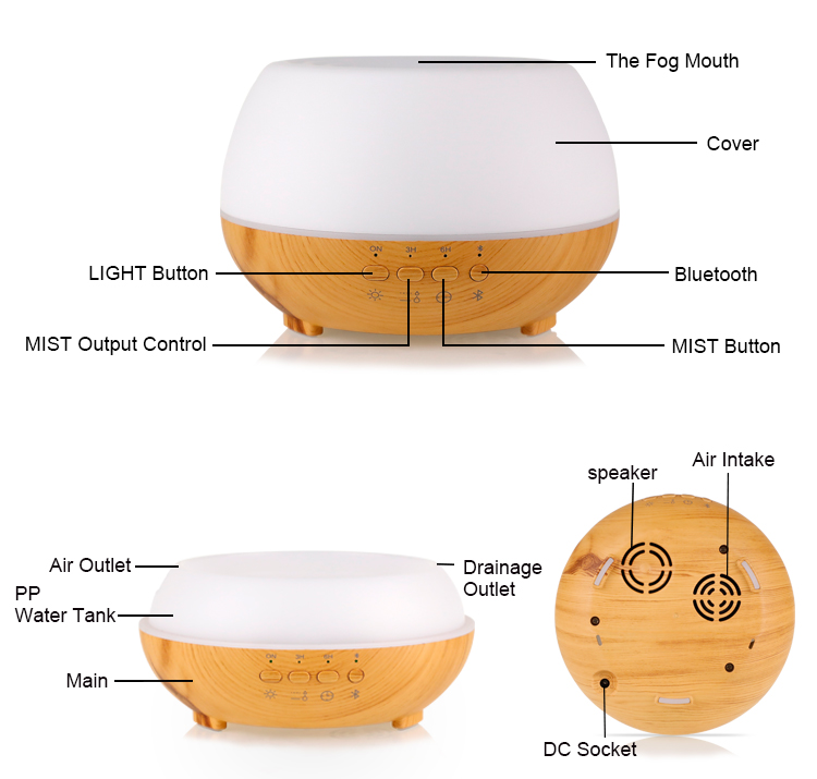 bluetooth humidifier