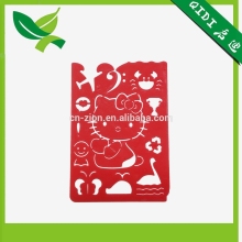 letter art design decorative wall stencil for student