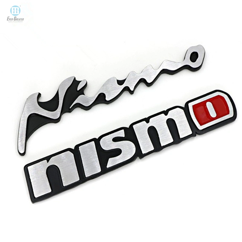 Custom Universal Metal Emblem Badge Sticker Self Adhesive Badge