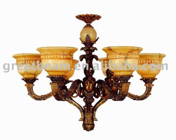 Classic resin pendant lamp with alabaster shape/pendant lamp/chandeliers