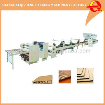 Complete carton box cardboard corrugated paper board production line