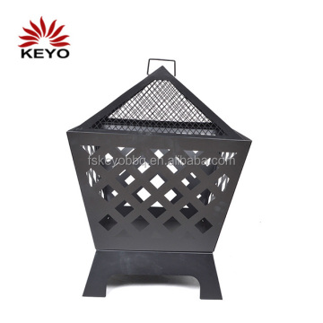 Popular Outdoor Fire Pits Wood Burning Outdoor Fire Basket Garden Iron Fire Pit