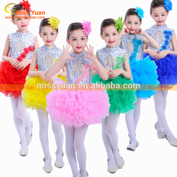profession children stage modern western cheap chinese sexy dance costumes