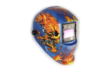 Din 9-13 Custom Painted Welding Helmets , Automatic Arc Welding Mask