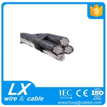 electrical PVC insulated aerial bundled cable