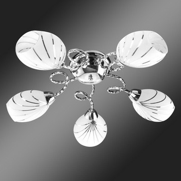 Modern Glass Chandelier