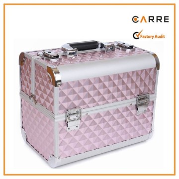 large professional cosmetic makeup vanity case