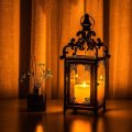 Patio Rustic Home Decor Candle Lantern