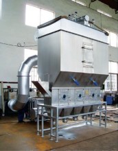 Continuous Horizontal Fluid Bed Drying Machine