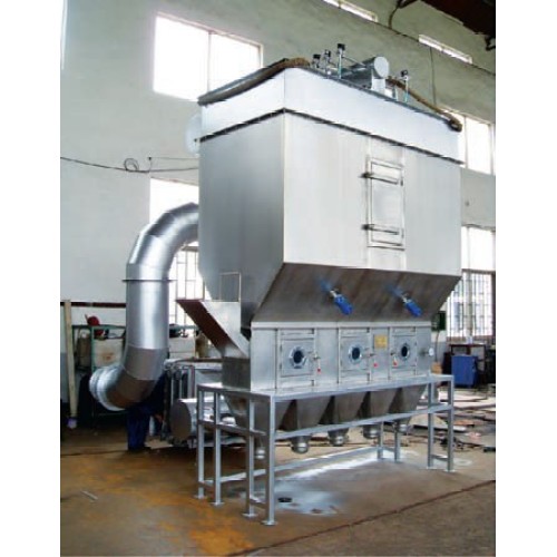 Continuous Horizontal Fluidized Bed Dryer Machine