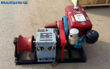 High Powered Single Drum Winch