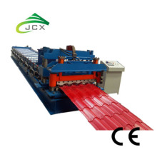 Step tile roof panel roll forming machine