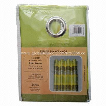 Stripe Organza Ready-made Curtain