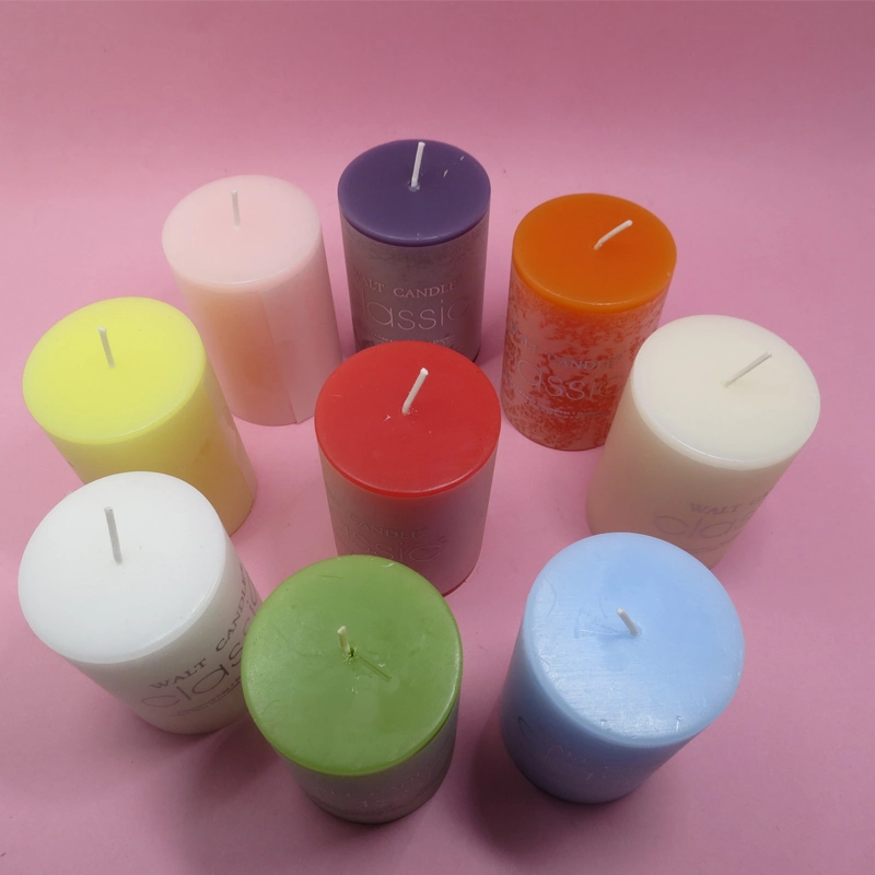 Candle Manufacture Cheap Pillar White Candle to Moroccan Flameless Candle