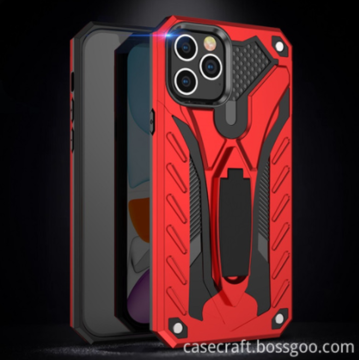 Funda iPhone plateada armadura irrompible