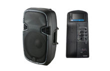 2 Way Pro Powered Pa Speakers 15 Inch With Mp5 Player