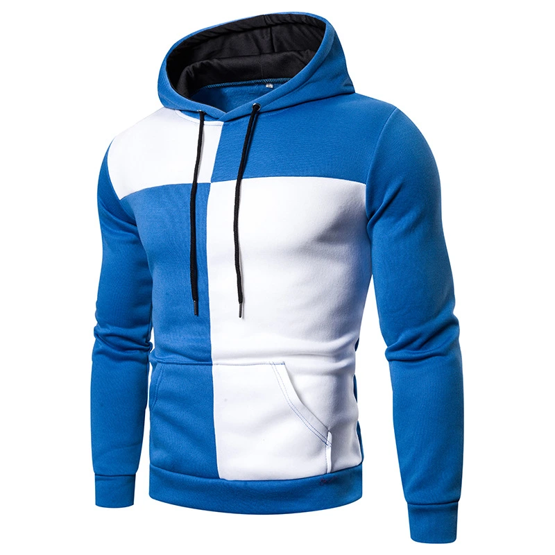 New Creative Spliced Sleeve Casual Sports Hoodie