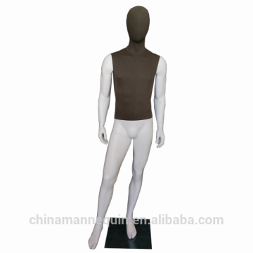 2016 Christams sales off fiberglass arms male mannequin