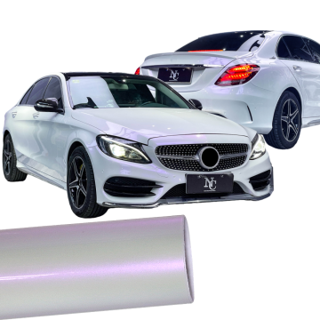 Glossy Ceramic Purple Car Wrap