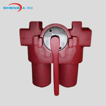 Oil pipeline strainer installation oil inline filter