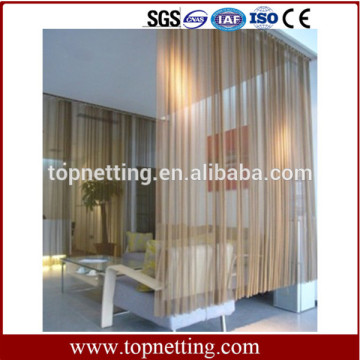 Decorative Wire Mesh curtain,Metal Coil Drapery