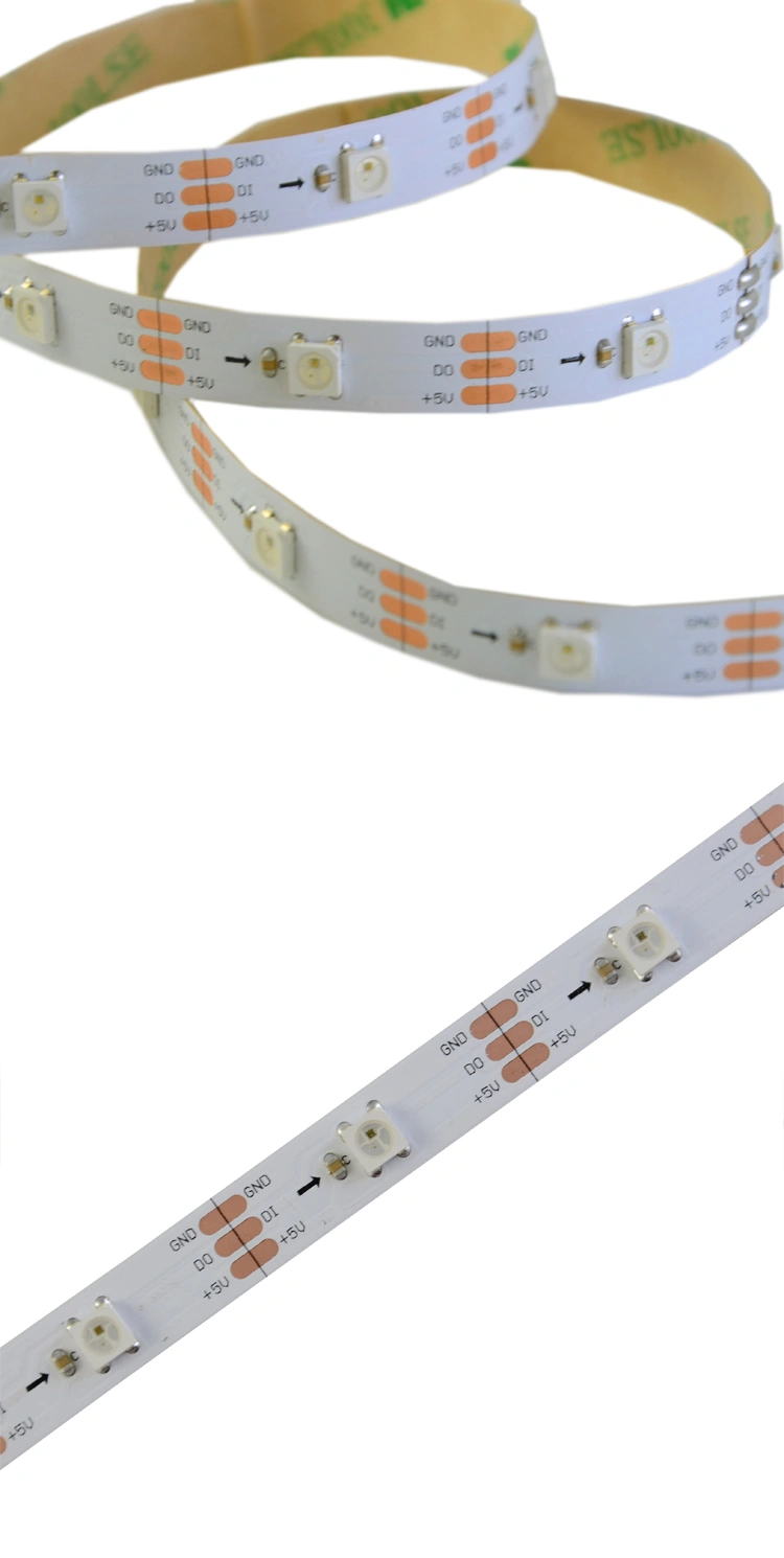 WS2812 Colorful Lighting SMD5050 Digital 5V RGB LED Strip