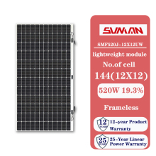 SVMAN 520W Flexible Solar Panel Kit - Complete Roofing Solar Panels