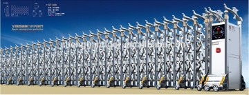 Automatic folding gate for factory main gate by remote control