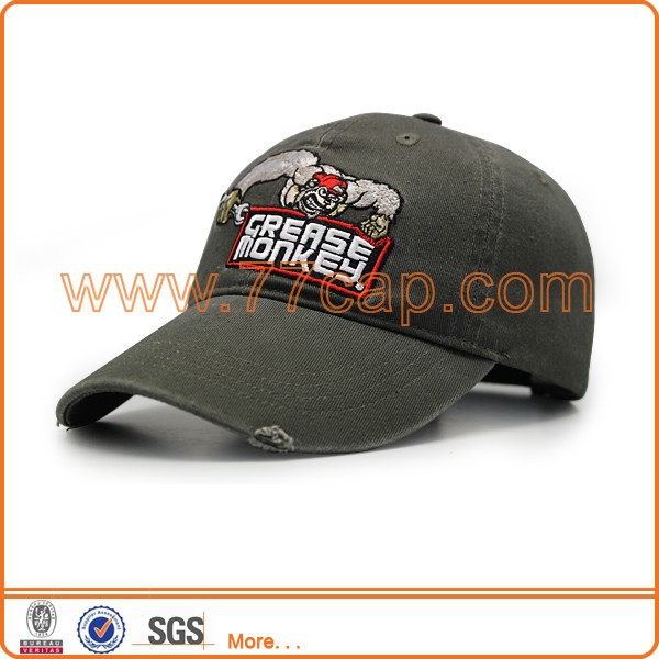 Soft Hat Factory Worn out Cap Fitted Baseball Cap