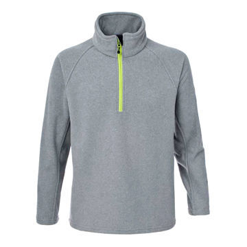 Men's Fleece Pullovers, Made of Anti-piling Polar Fleece/1/4 Zipper